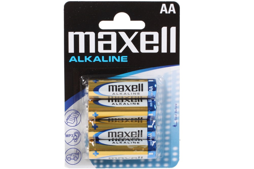 Baterie alkaliczne AA LR6 1,5 V MAXELL 4 szt.