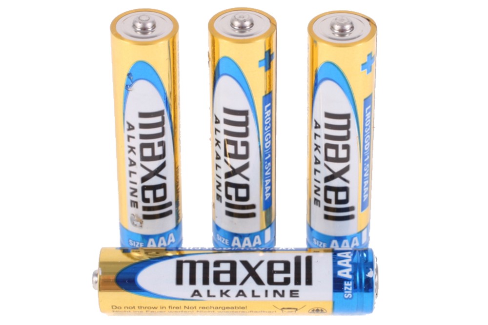 Baterie alkaliczne AAA LR03 1,5 V MAXELL 4 szt.