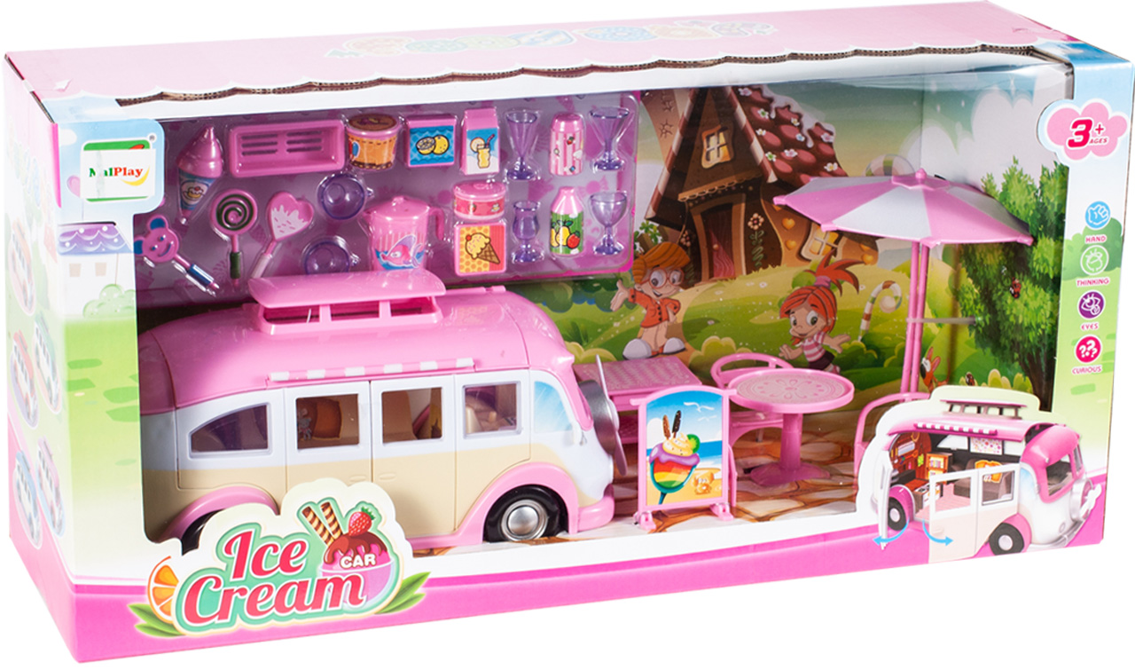 Kamper Lodziarnia Auto Dla Lalek samochód