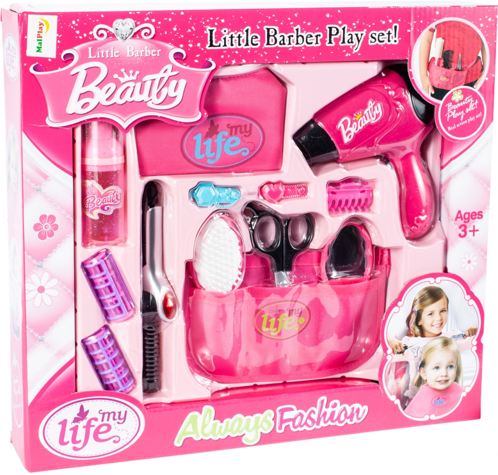 Zestaw Fryzjerski Dla Dzieci Z Torebką I Suszarką