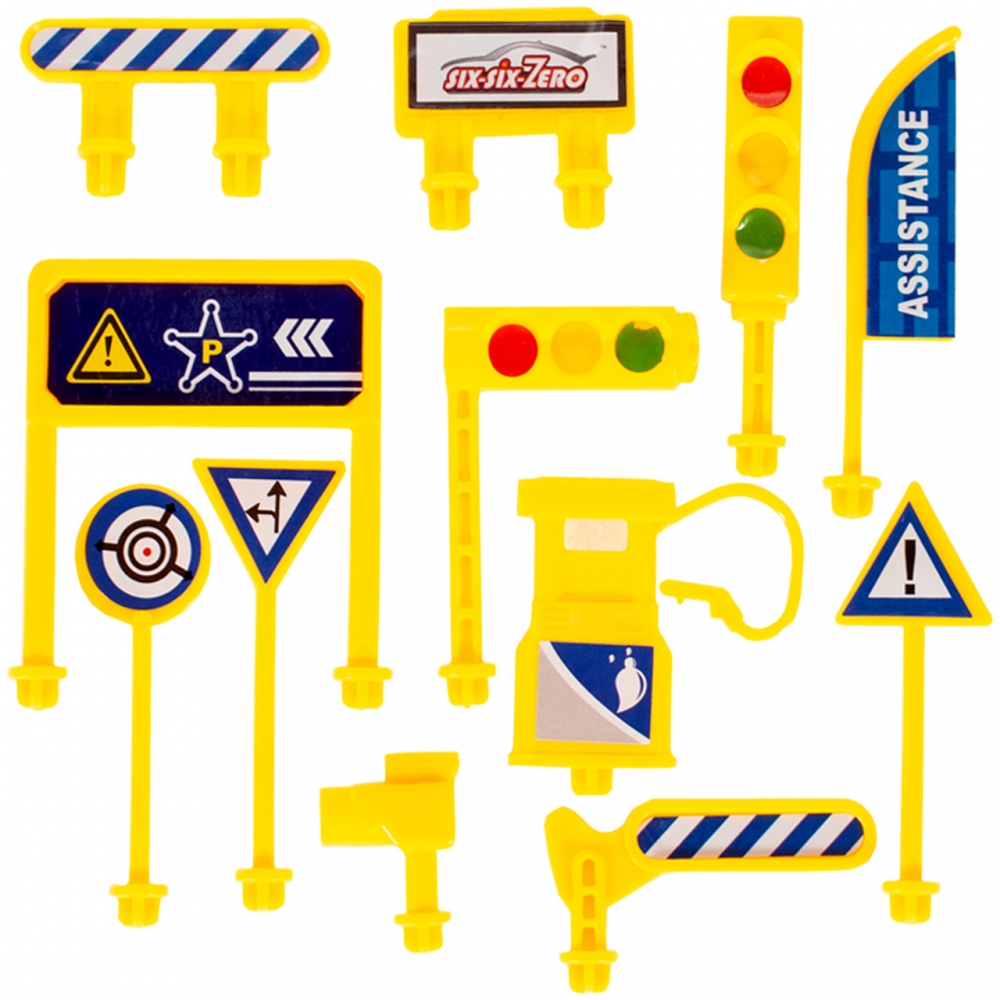 Parking Policyjny z Helikopterem