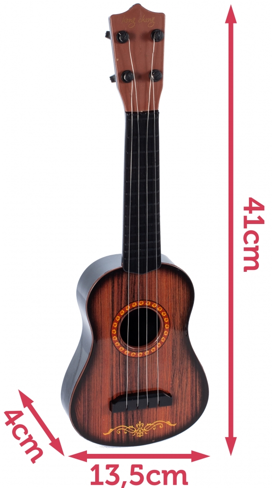Gitara dla dzieci plastikowa 45 cm