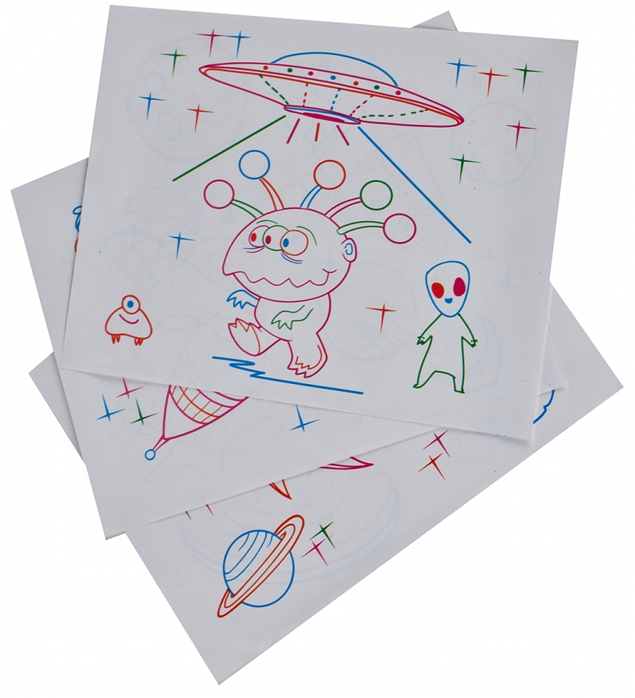 Magiczna Tablica Do Rysowania 3D XXL Kosmos