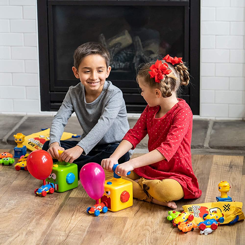 Wyrzutnia Balonowa AERODYNAMICZNY SAMOCHÓD +Pompka Żaba