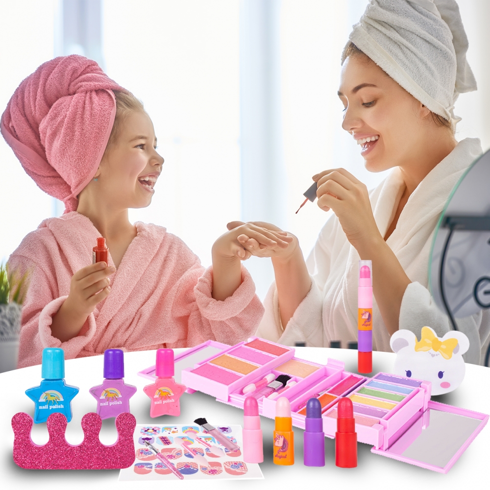 Zestaw Do Malowania Makijażu i Paznokci Dla Dziewczynek Unicorn