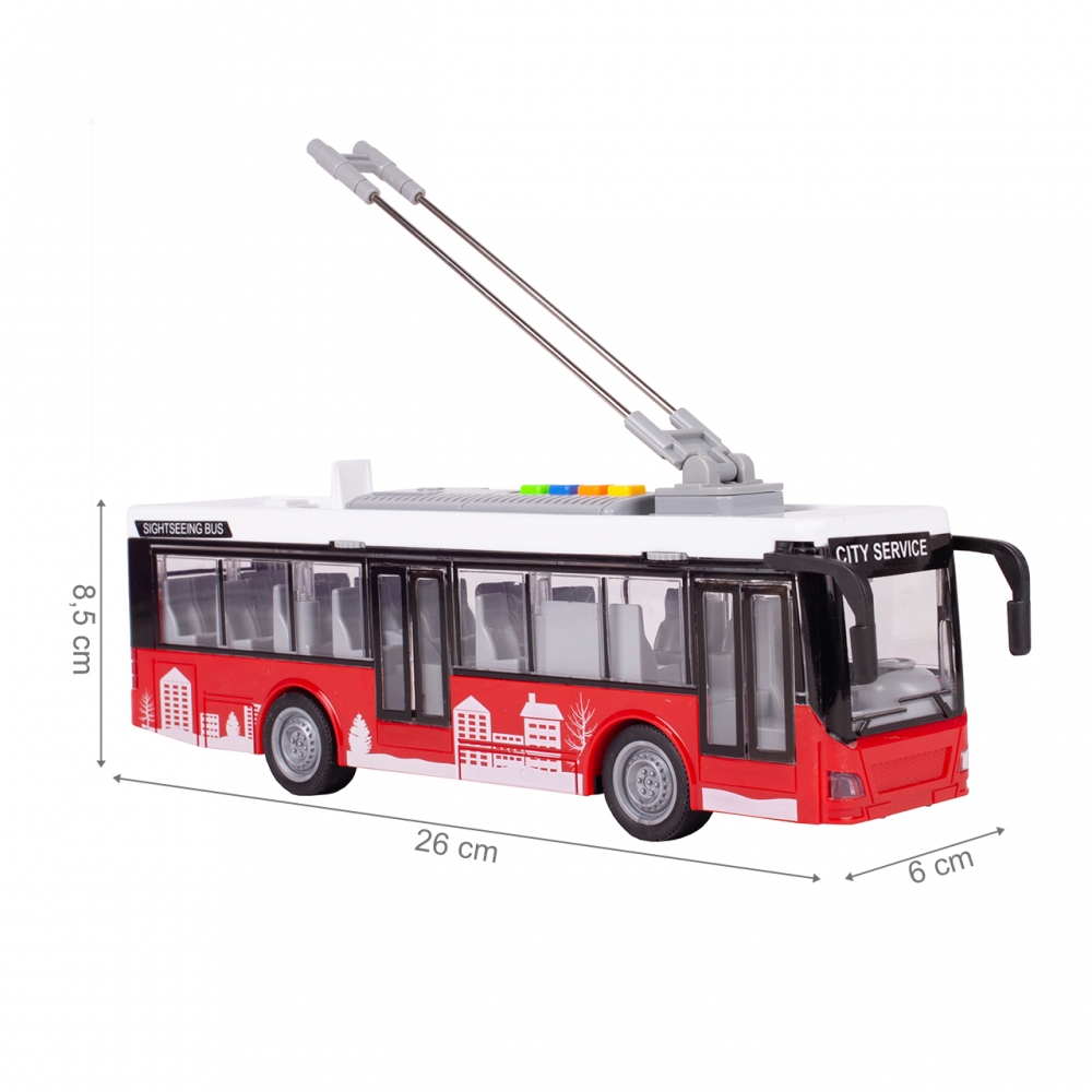 Kup Autobus Trolejbus Światło i Dźwięk Otwierane Drzwi na arena.pl i ...