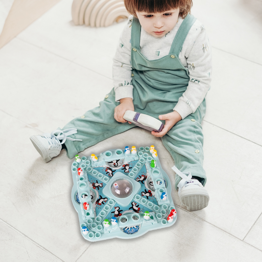 Gra Planszowa Chińczyk Wyścig Pingwinów