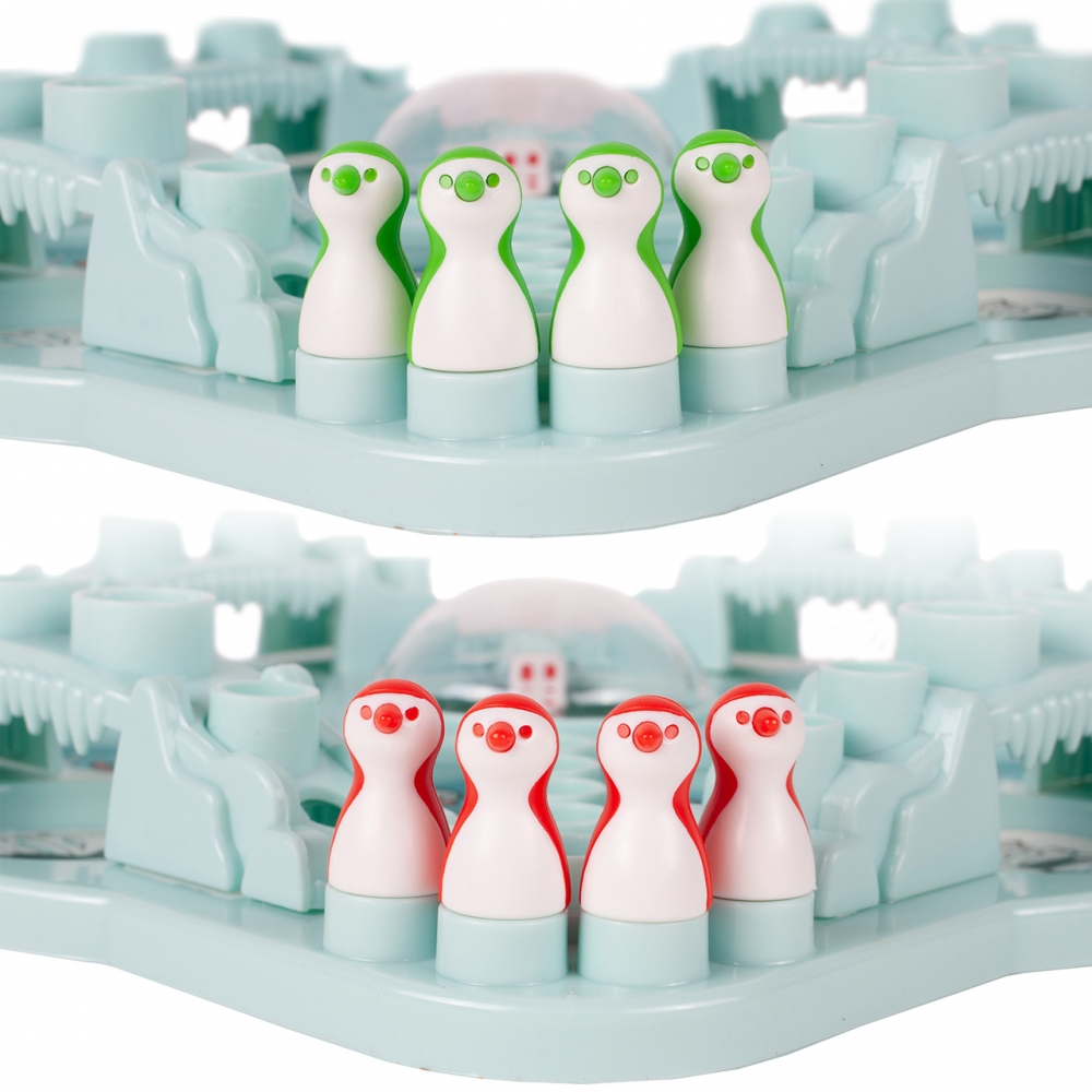 Gra Planszowa Chińczyk Wyścig Pingwinów