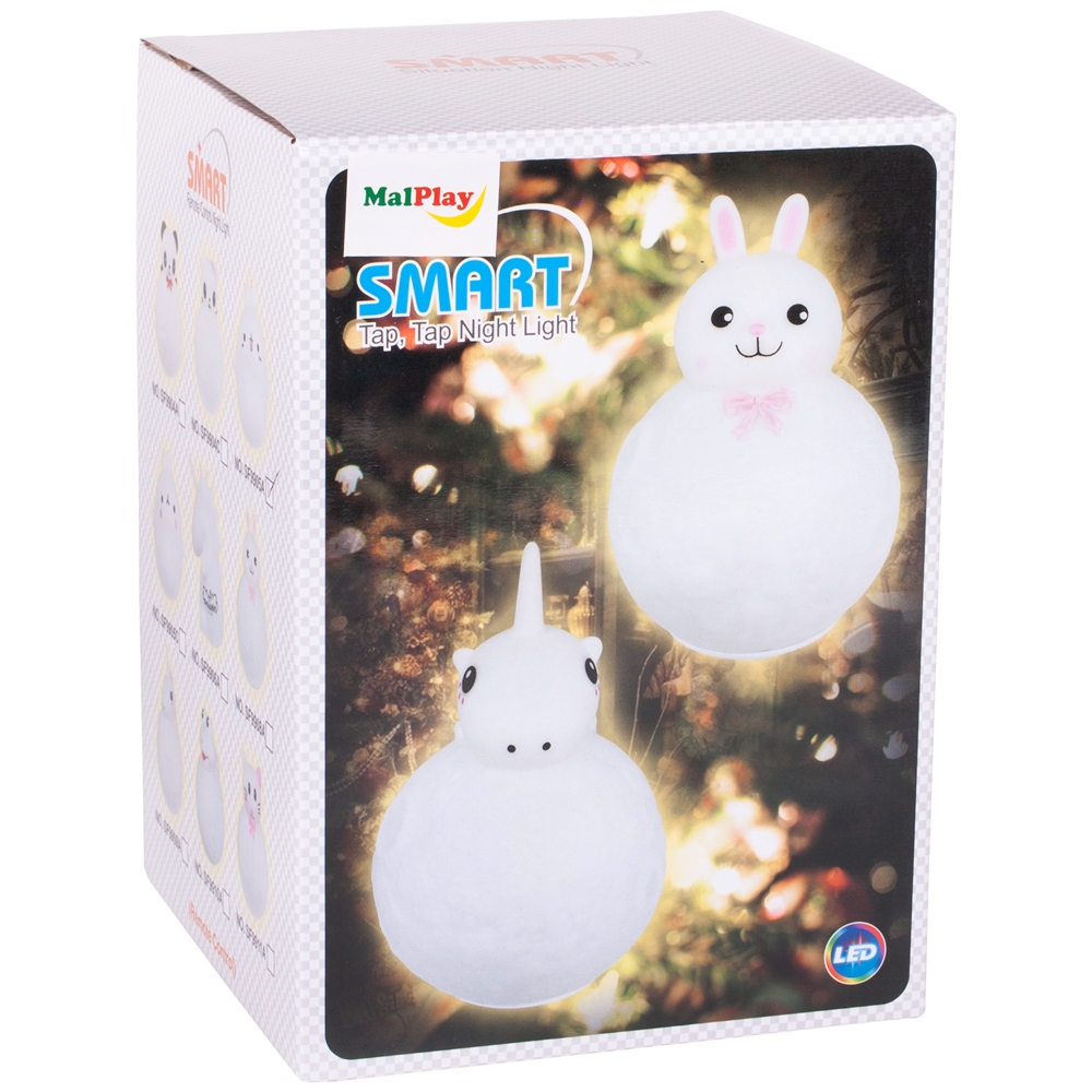 Lampka Nocna LED dla Dzieci Króliczek RGB + Pilot