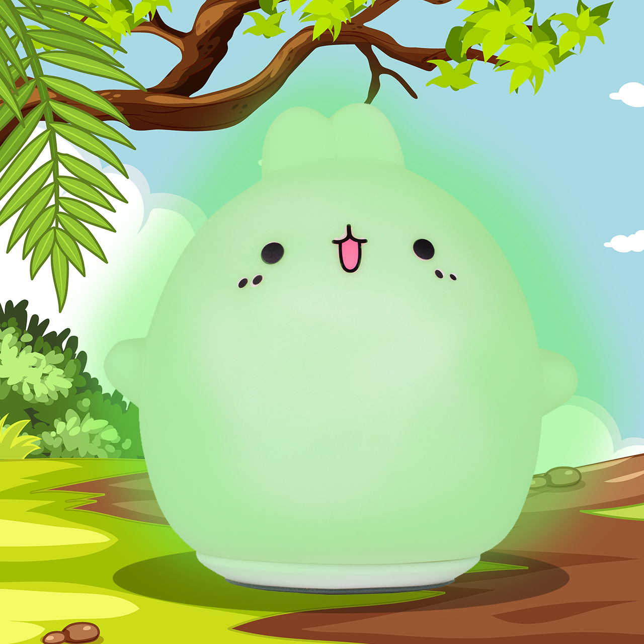 Lampka Nocna LED dla Dzieci Króliczek RGB + Pilot