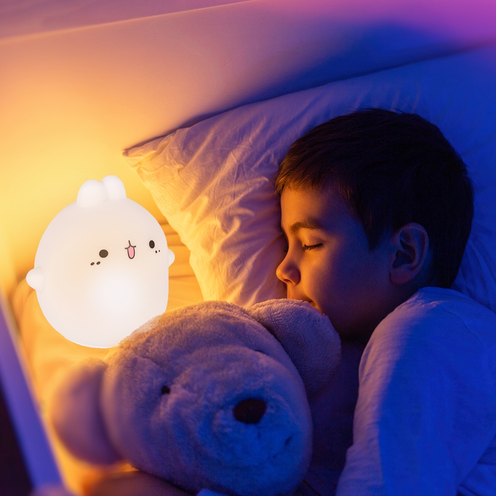 Lampka Nocna LED dla Dzieci Króliczek RGB + Pilot