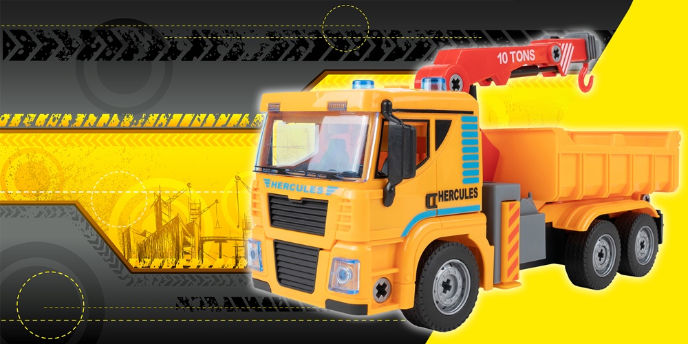 Auto Budowlane do Montażu Dźwig 104 el.