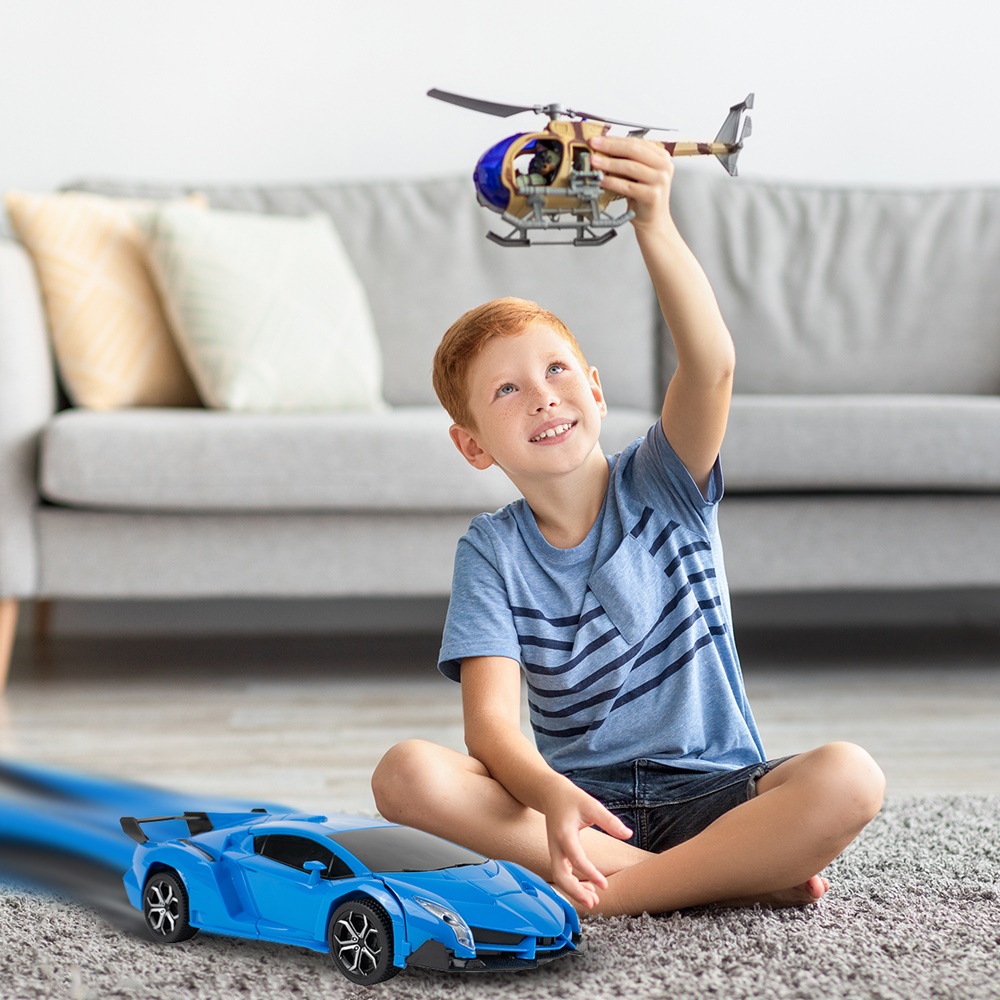 Robot Transformer Mech Team 2w1 Sportowy Samochód