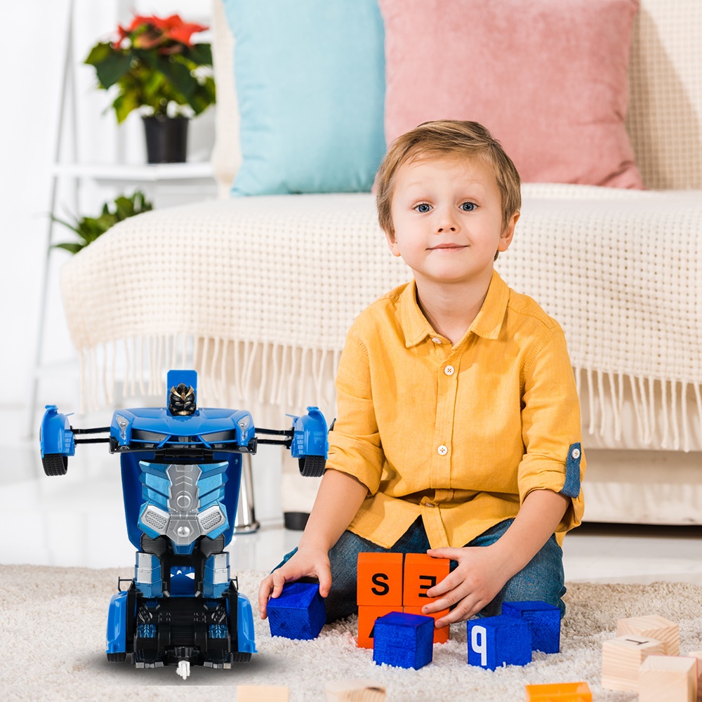 Robot Transformer Mech Team 2w1 Sportowy Samochód