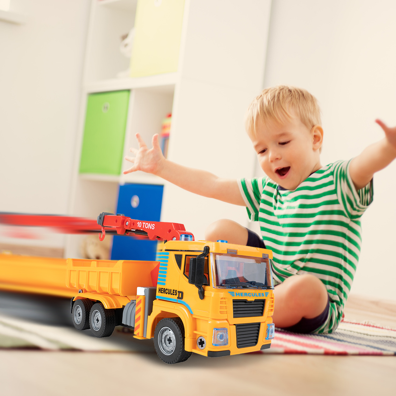 Auto Budowlane do Montażu Dźwig 104 el.