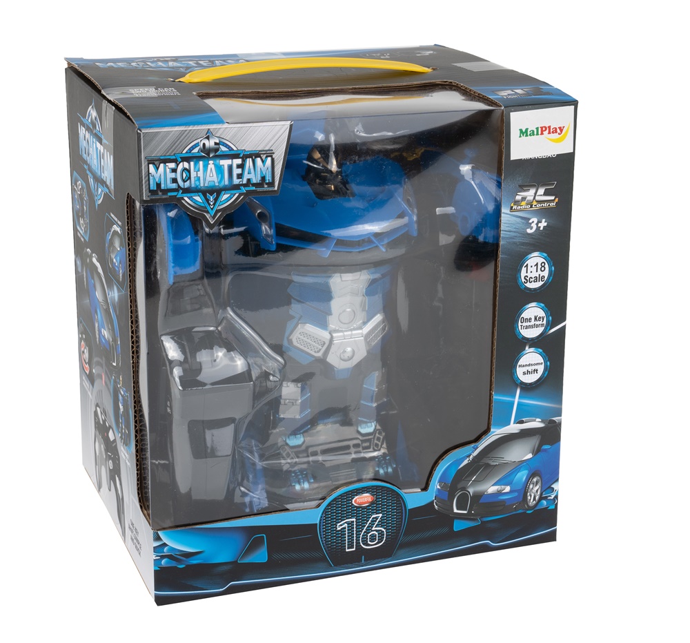 Robot Transformer Mech Team 2w1 Sportowy Samochód