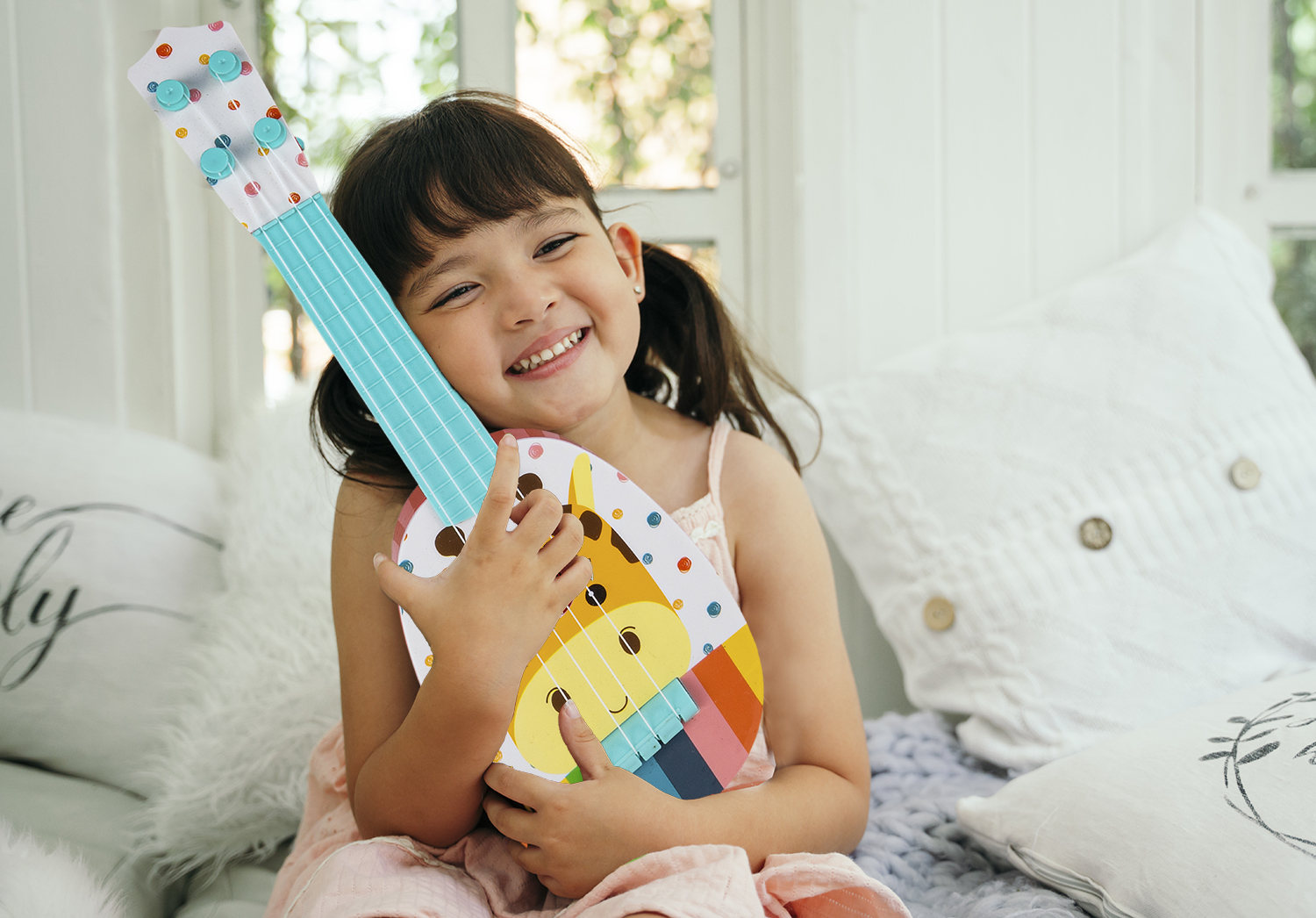 Gitara dla Dzieci Ukulele 36cm Instrument