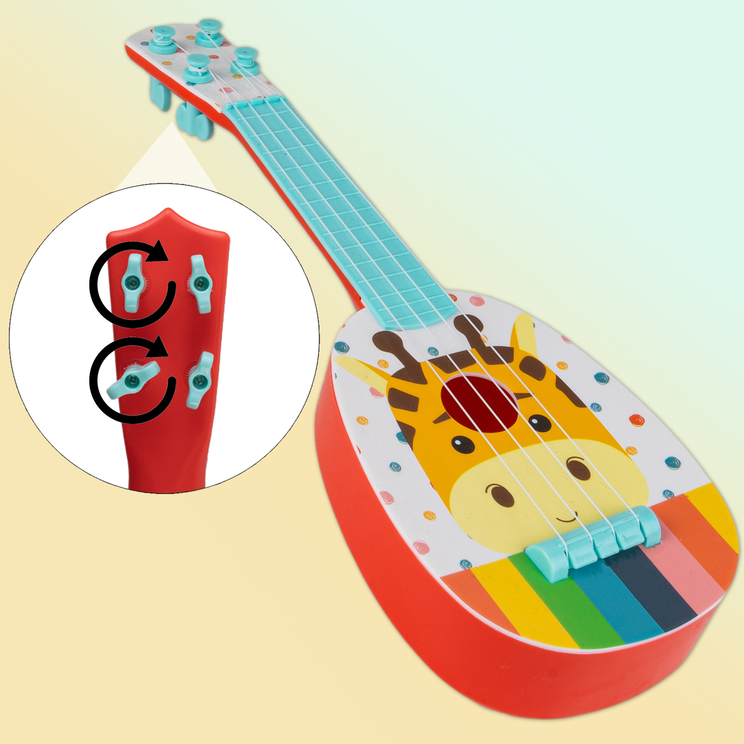 Gitara dla Dzieci Ukulele 36cm Instrument