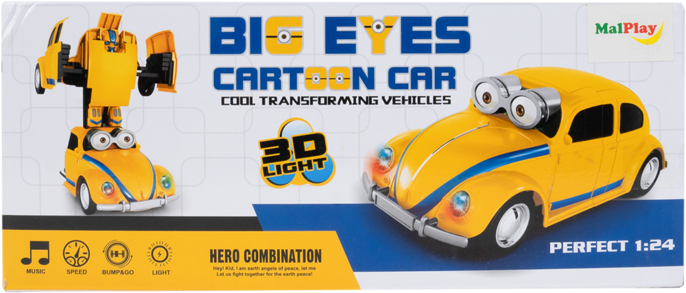 Auto Transformujące Robot Samochód Garbus