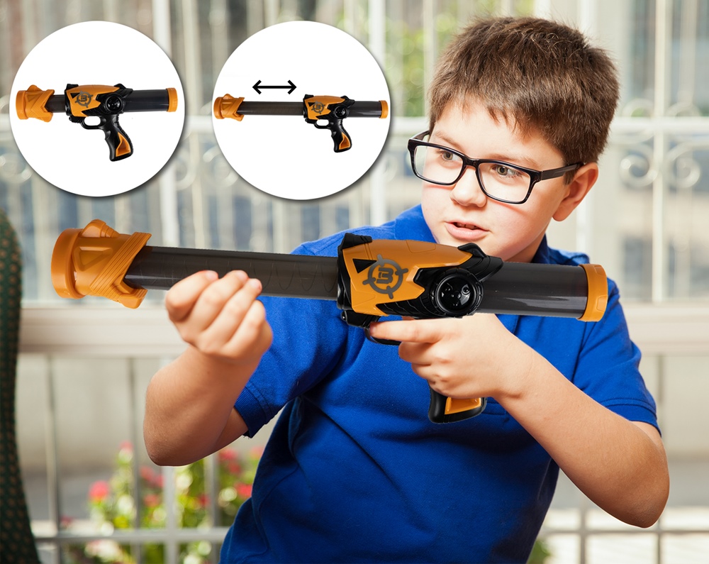 Robot Gra Strzelanie do Celu Pistolet Licznik LCD