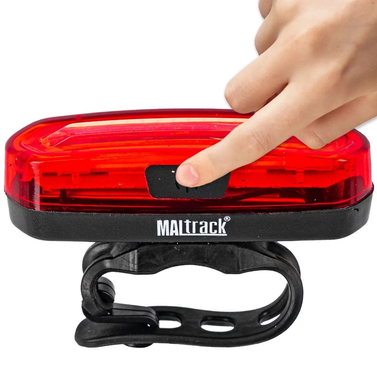 Lampka Rowerowa Tylna LED USB 120LM