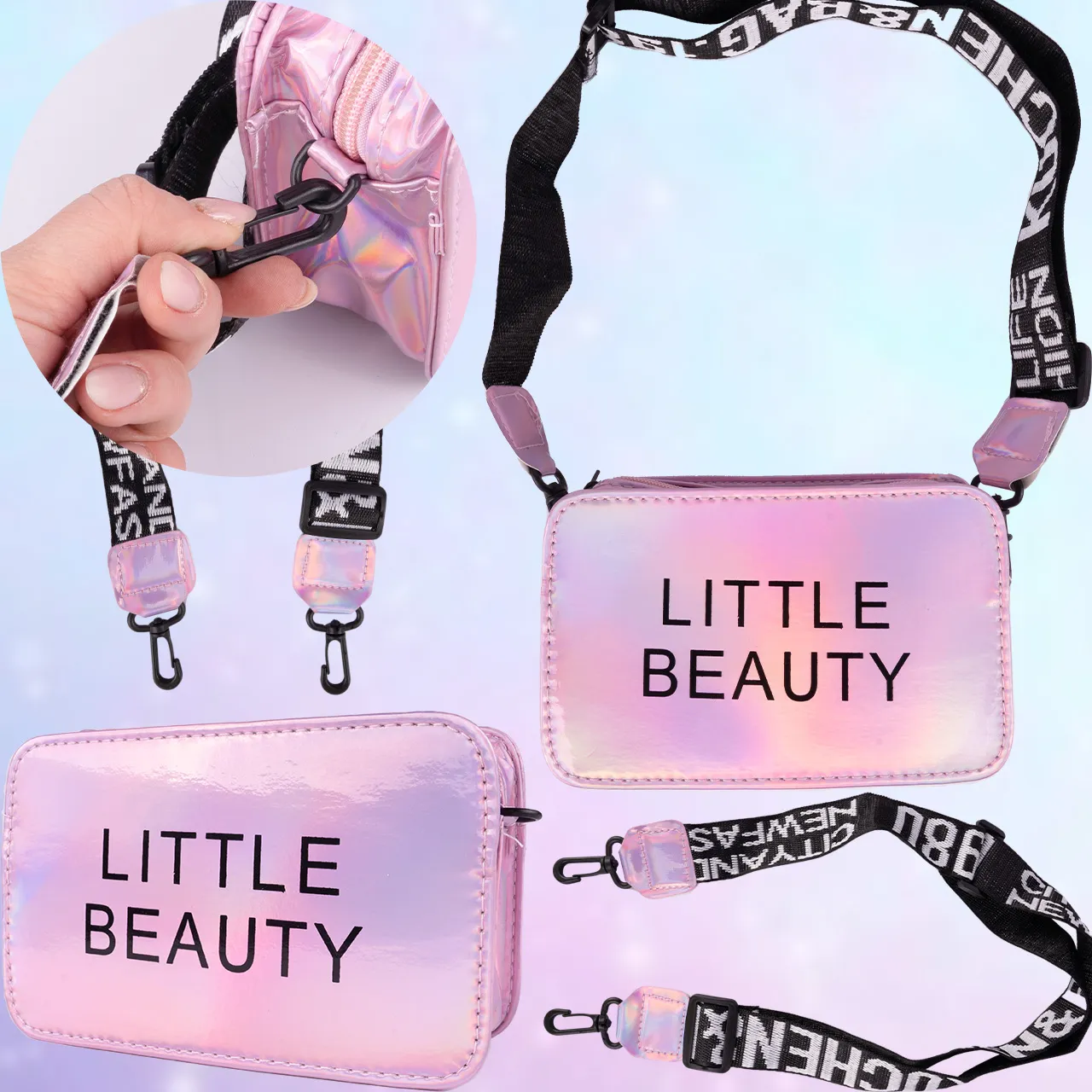 Torebka Zestaw Kosmetyków do Makijażu i Paznokci