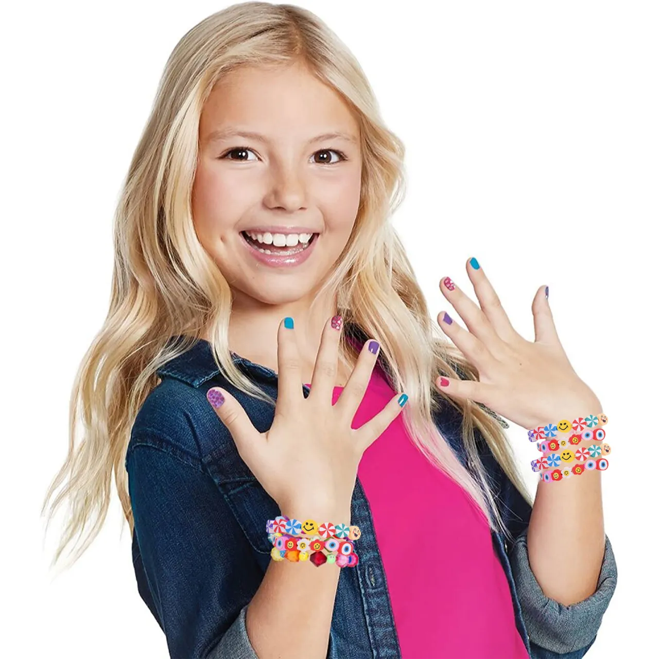 Zestaw do Robienia Bransoletek Naszyjników 300 el.