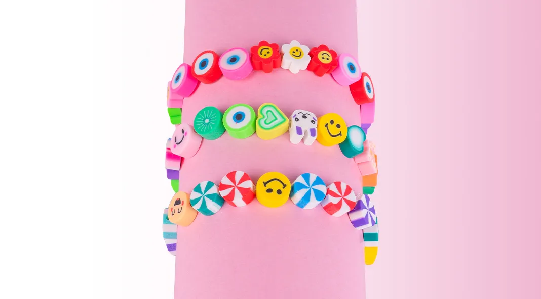 Zestaw do Robienia Bransoletek Naszyjników 300 el.