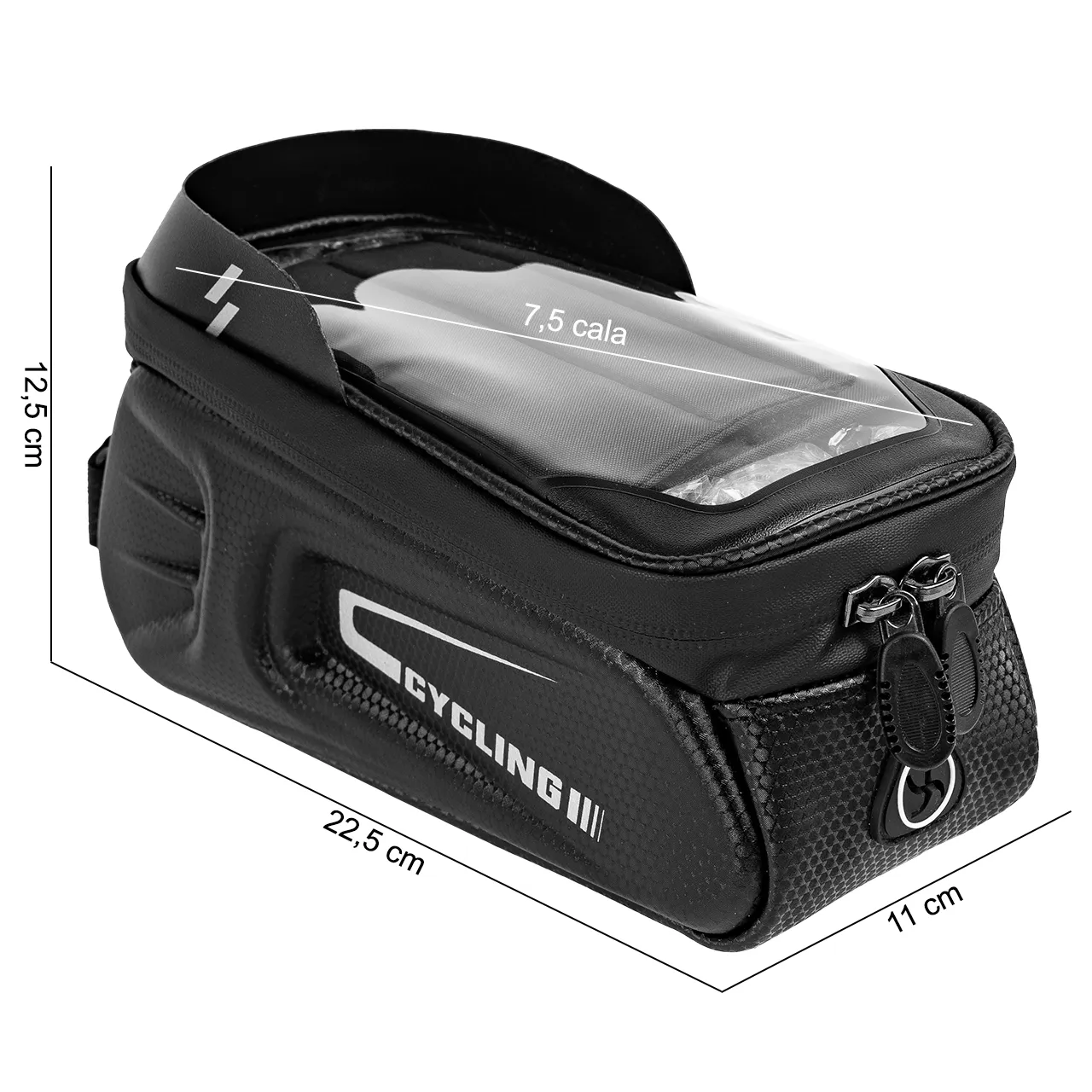 Torba Rowerowa na Ramę Sawka Etui na Telefon Rower