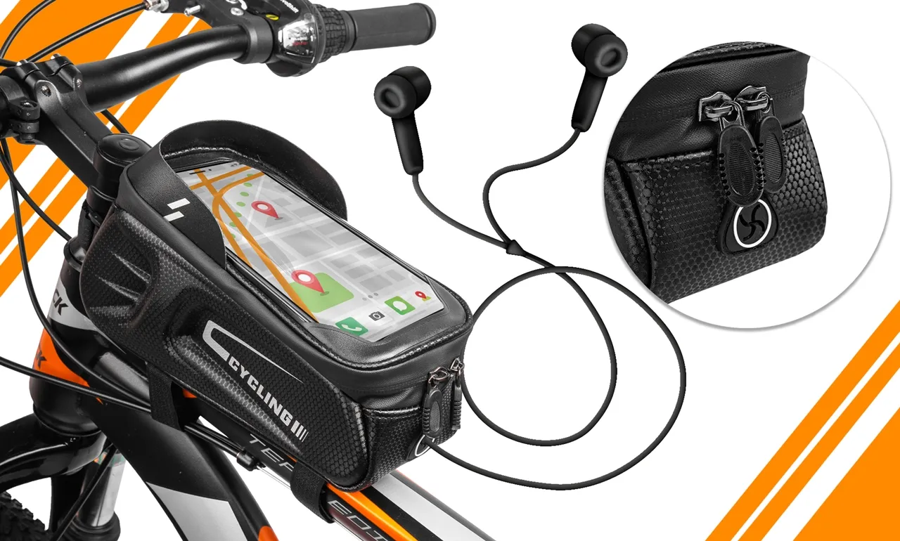 Torba Rowerowa na Ramę Sawka Etui na Telefon Rower