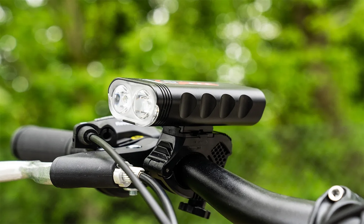 Lampka Rowerowa Przód + Tył LED 360 Wodoodporna