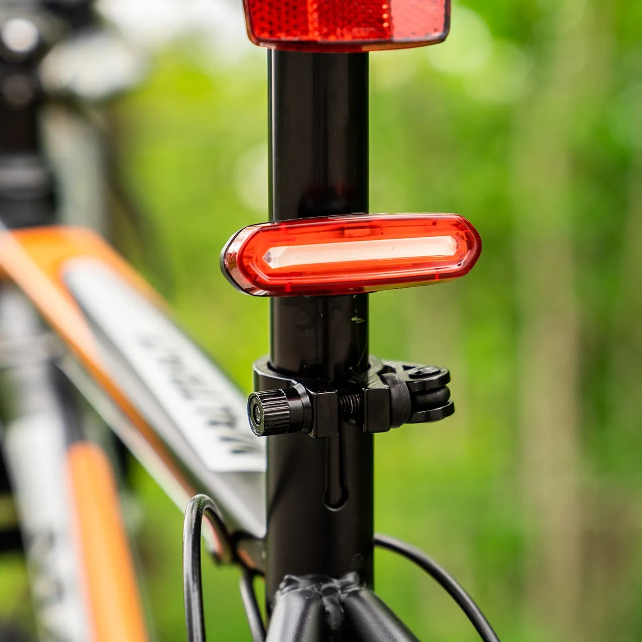 Lampka Rowerowa Przód + Tył LED 360 Wodoodporna