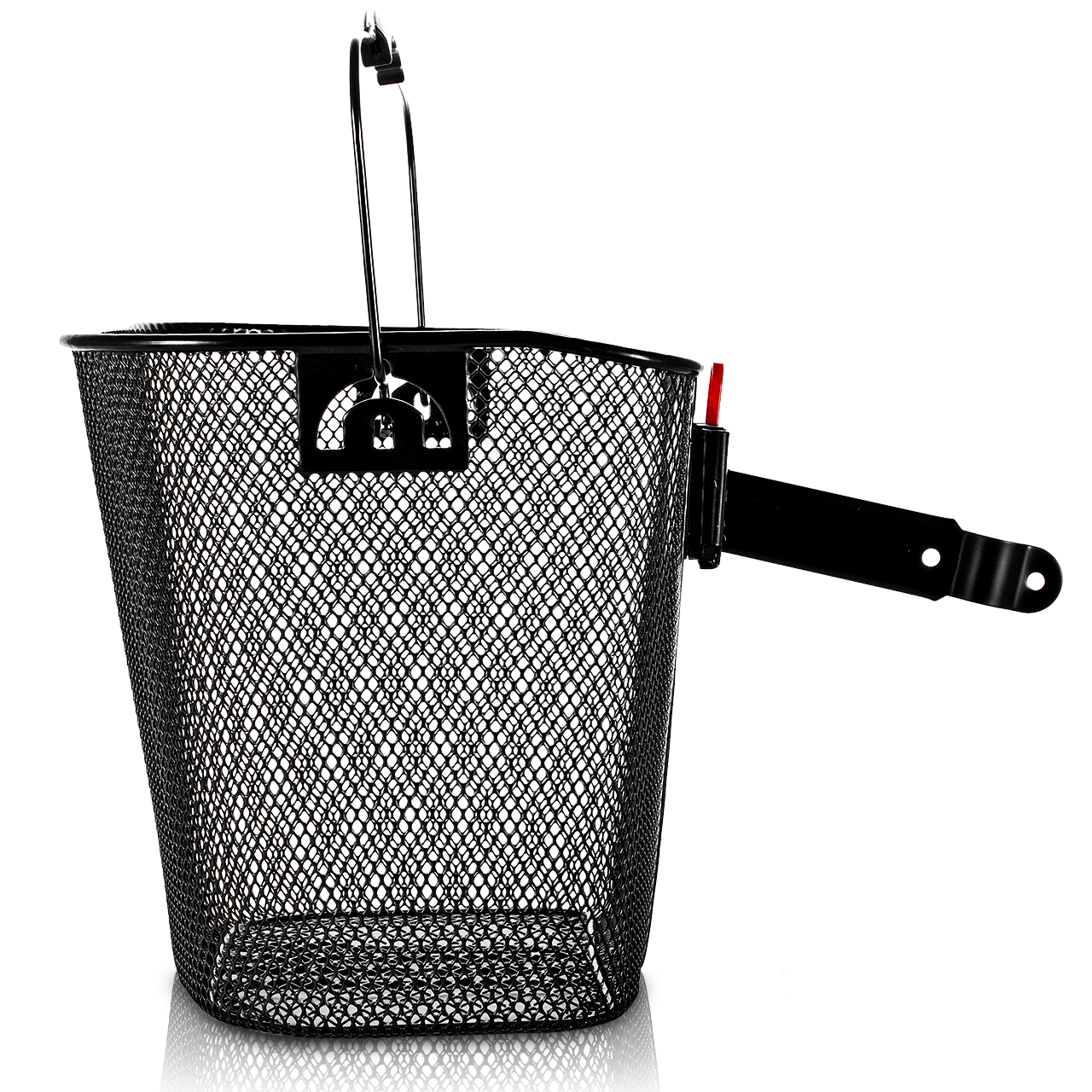 Metalowy Koszyk na Rower, Kierownicę + Wkład