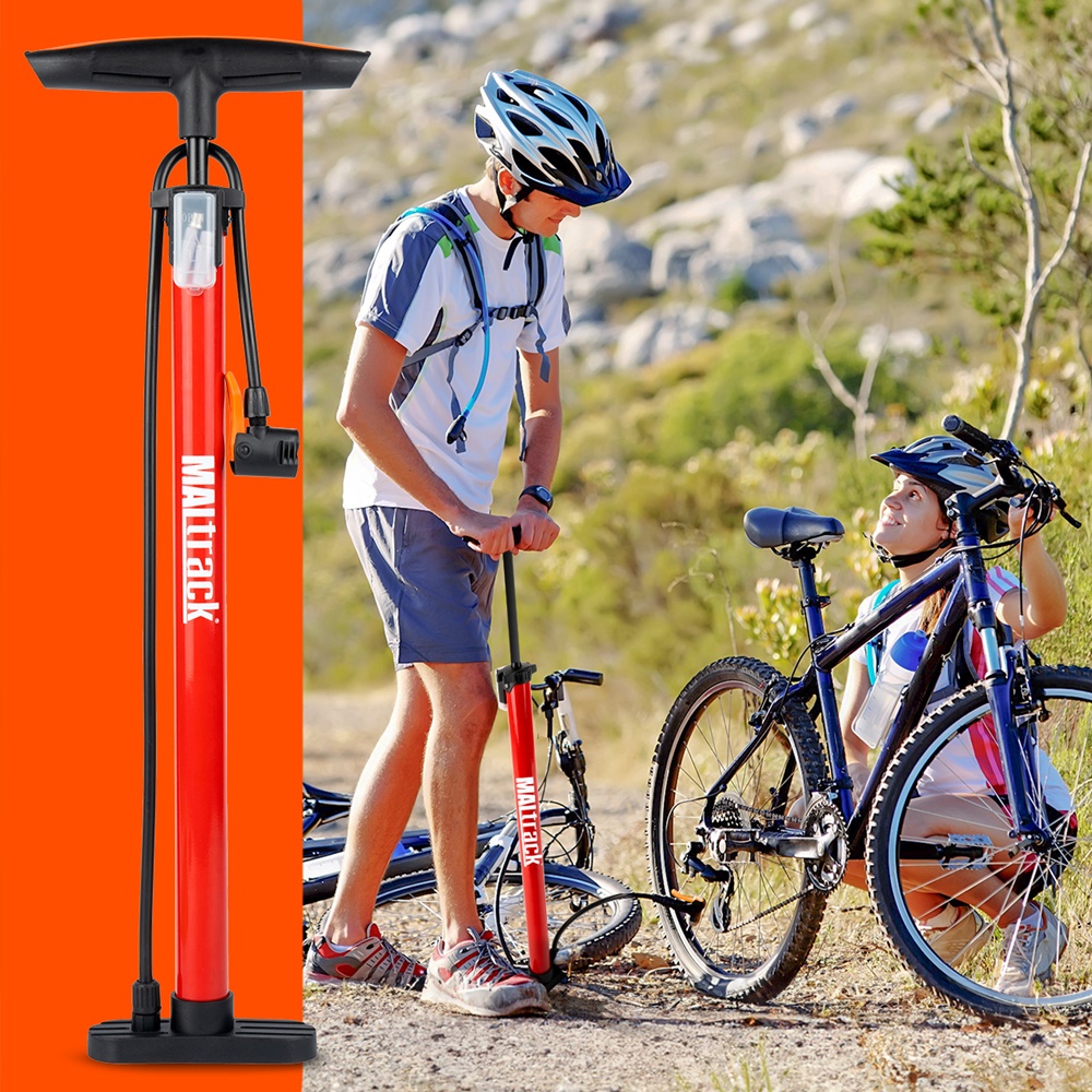 Pompka do Podłogowa do Roweru Samochodu Piłki Materaca