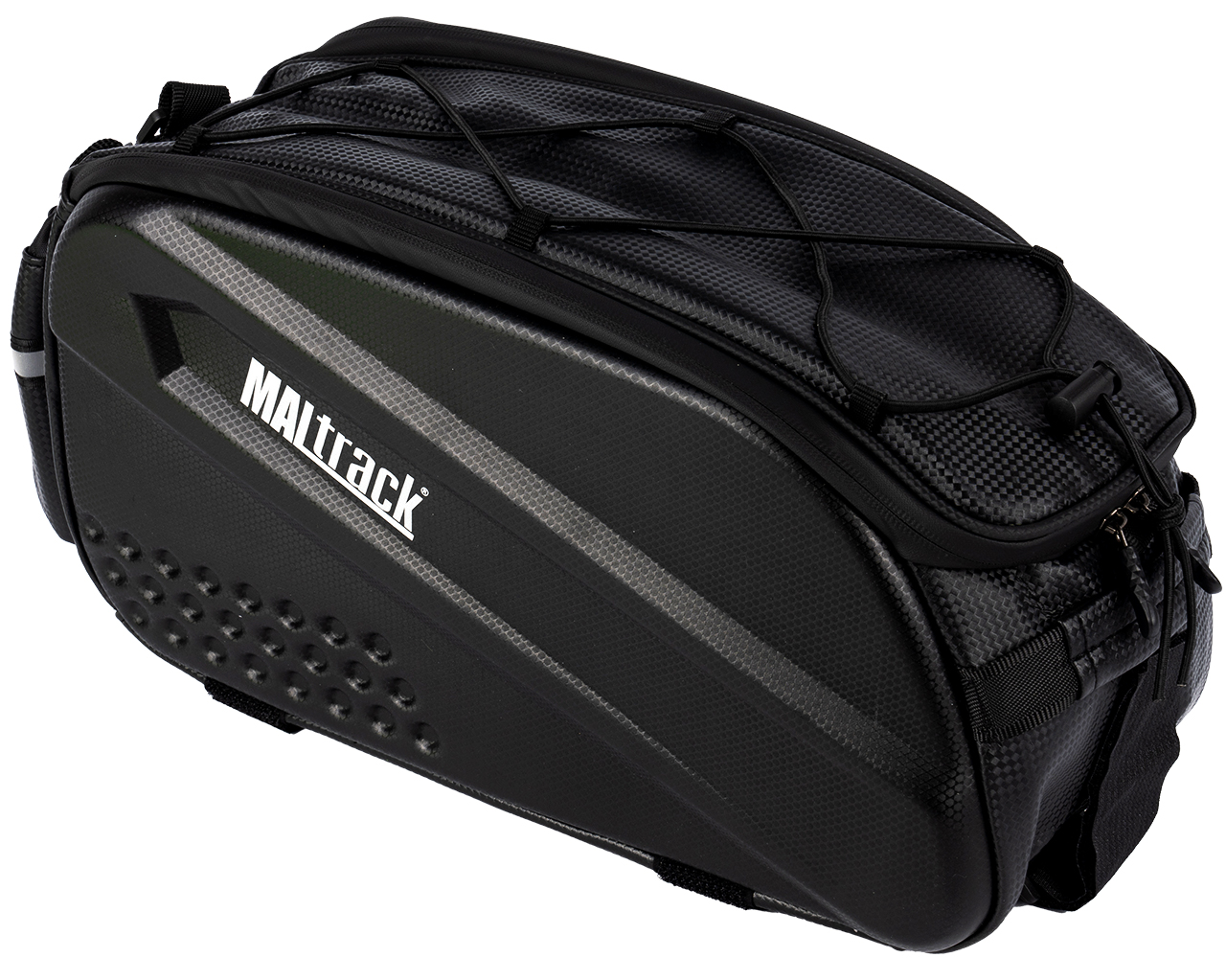 Torba na Rower Sakwa Wodoodporna na Bagażnik z Paskiem 10l