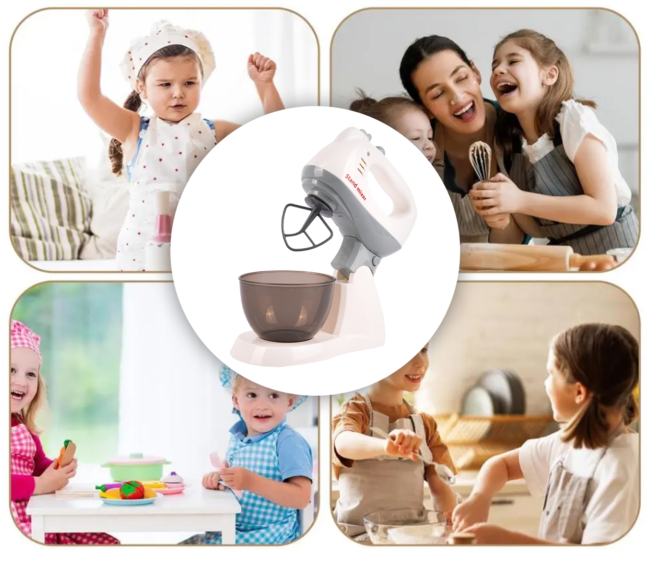 Robot Mikser Kuchenny Do Pieczenia Ciasta AGD