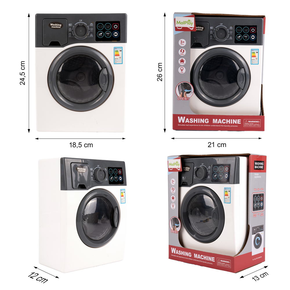 Pralka Automatyczna z Kręcącym się Bębnem