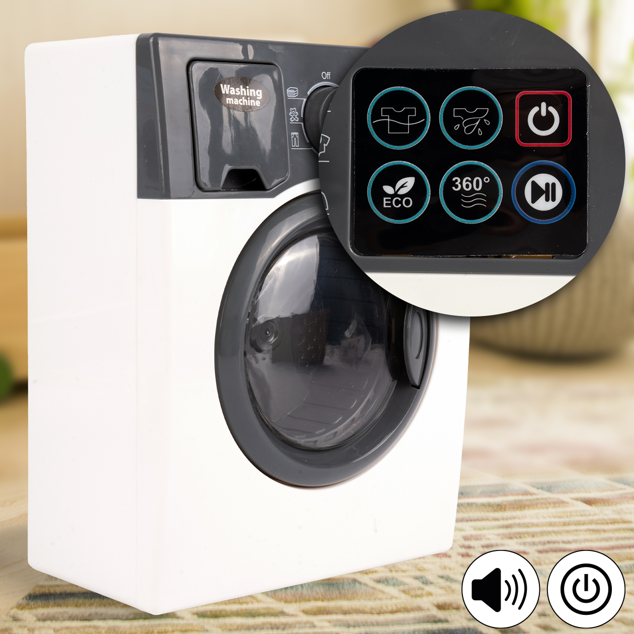 Pralka Automatyczna z Kręcącym się Bębnem