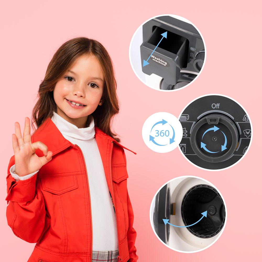 Pralka Automatyczna z Kręcącym się Bębnem