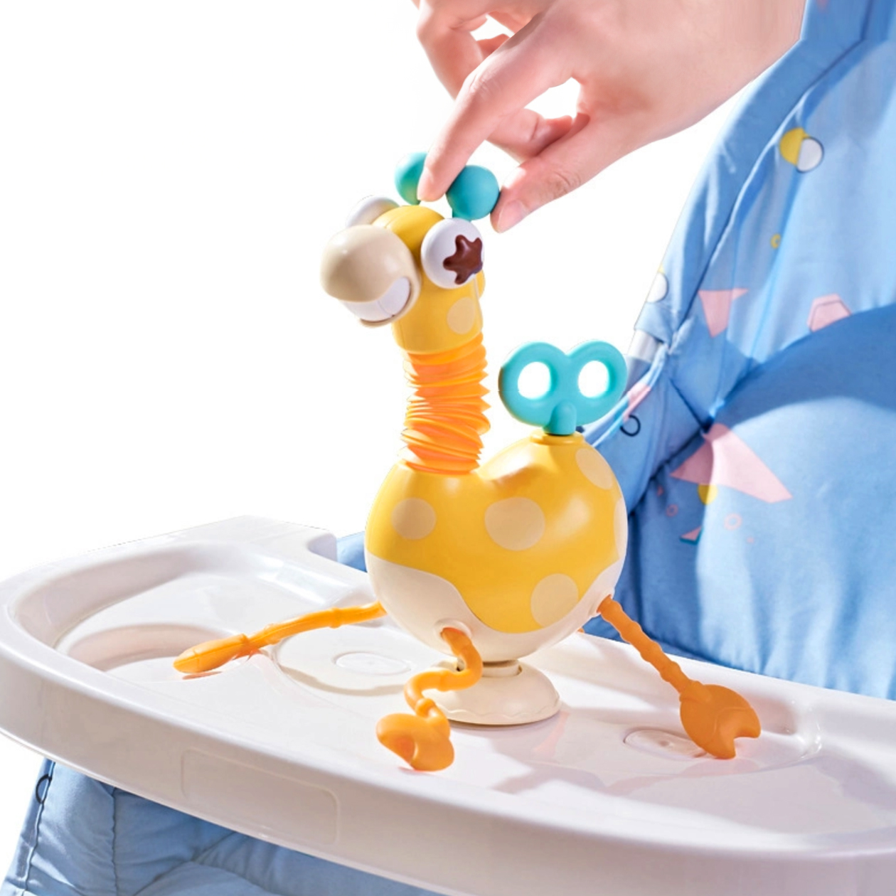 Żyrafka Sensoryczna Silikonowa Zręcznościowa Gryzak