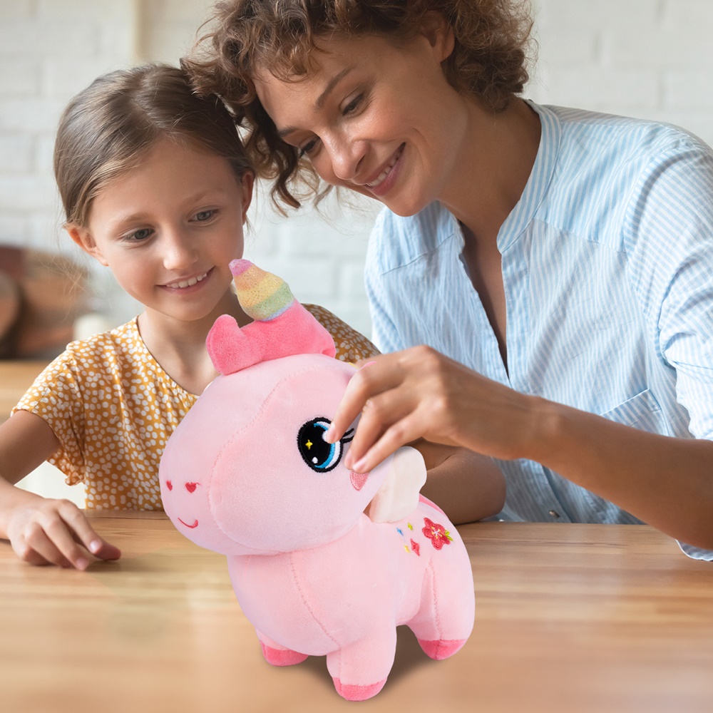 Pluszowy Jednorożec z Torebką Maskotka Przytulanka Unicorn