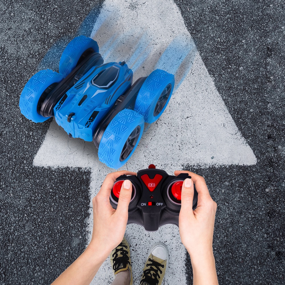 Samochód Twister 360 Zdalnie Sterowany Akrobata Kaskader Auto LED Pilot RC