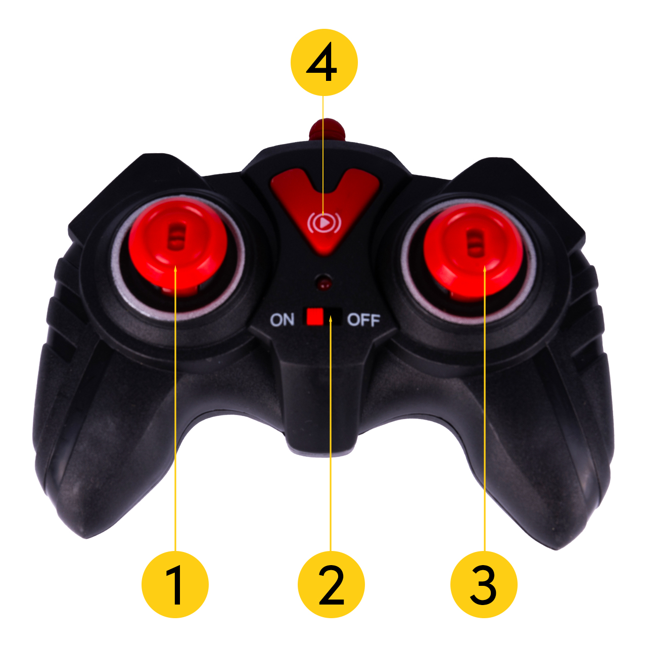 Samochód Twister 360 Zdalnie Sterowany Akrobata Kaskader Auto LED Pilot RC