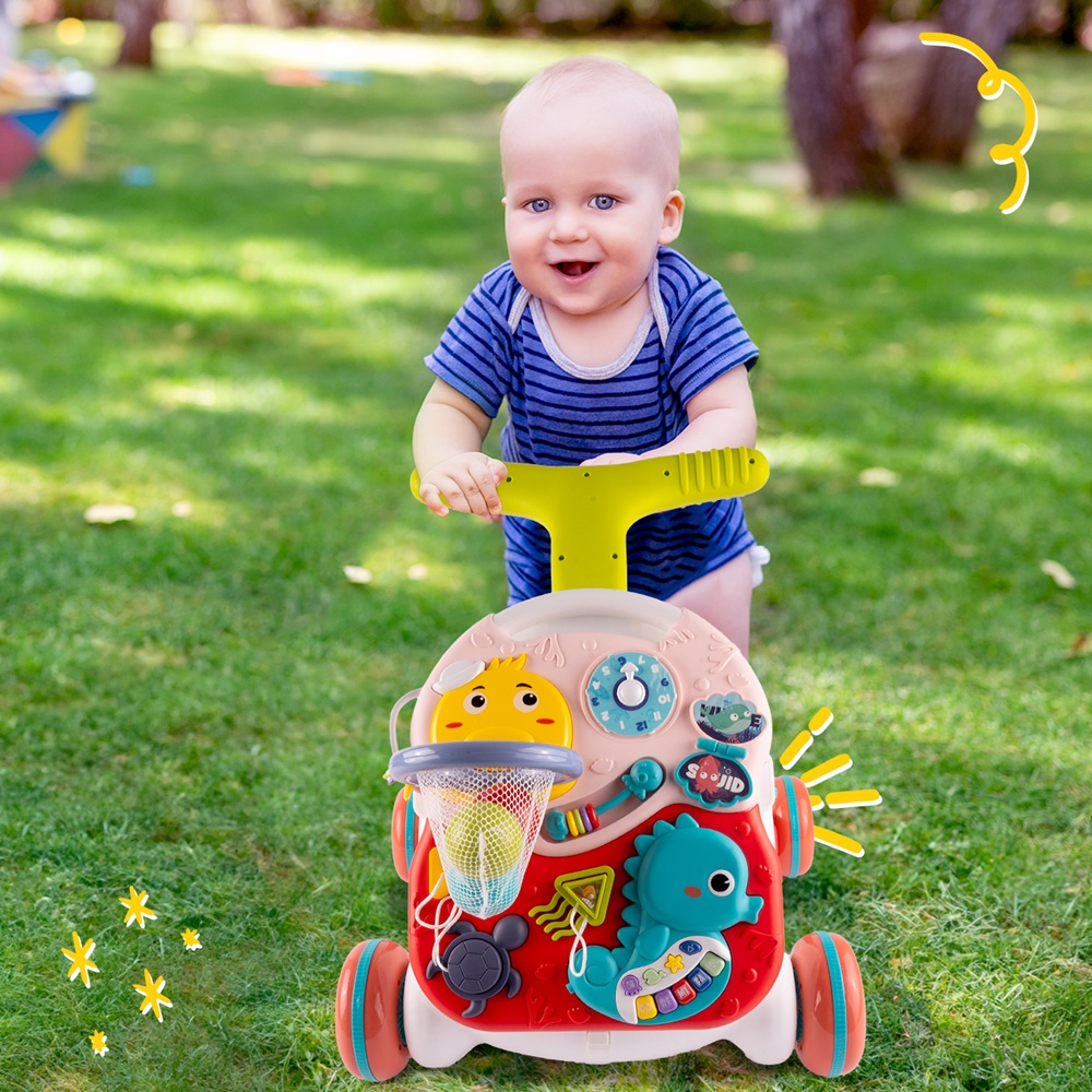 Chodzik Edukacyjny Interaktywny Panel 2w1 Muzyczny Tablica