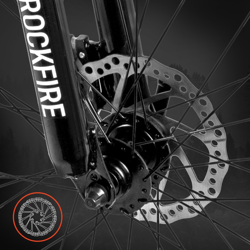 Rower Górski MTB MalTrack BLACK ROCKFIRE 29''