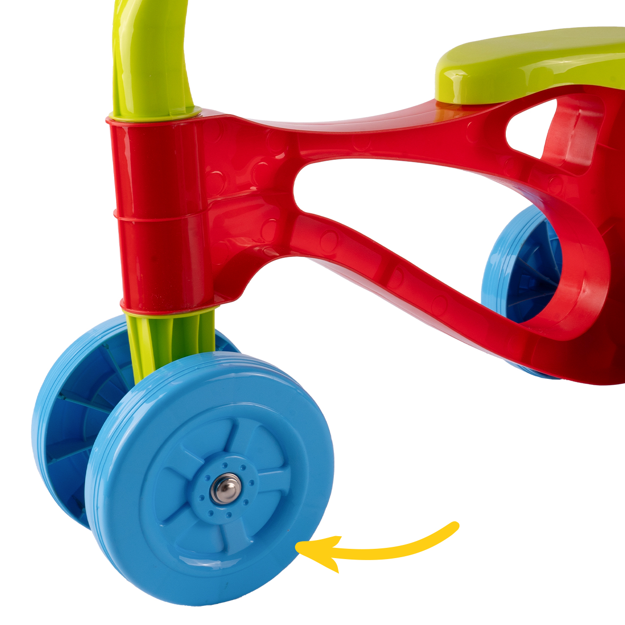 Rowerek Biegowy Czterokołowy Dziecięcy Jeździk