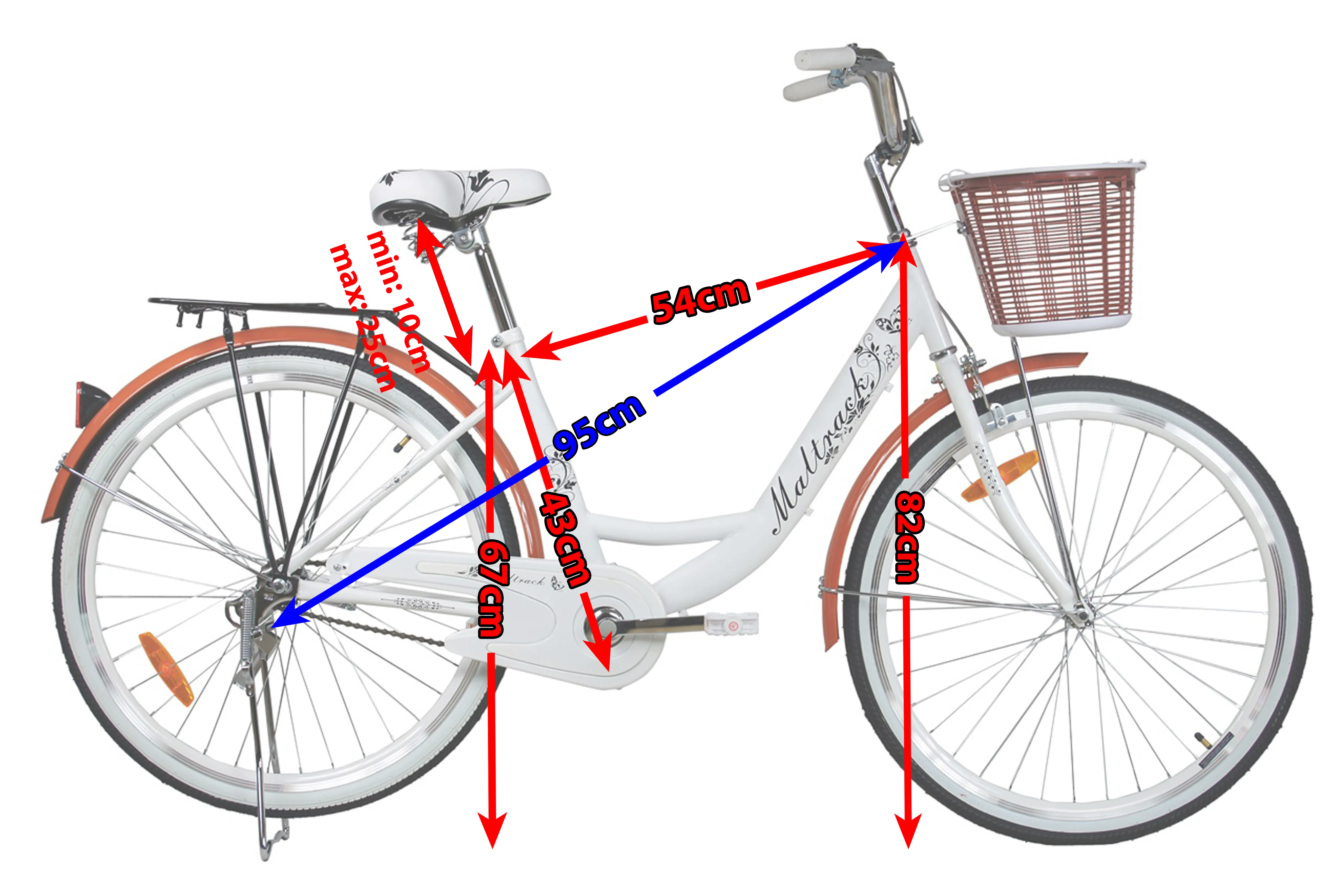 Rowery i akcesoria :: Rowery miejskie :: Rower Miejski MalTrack ...