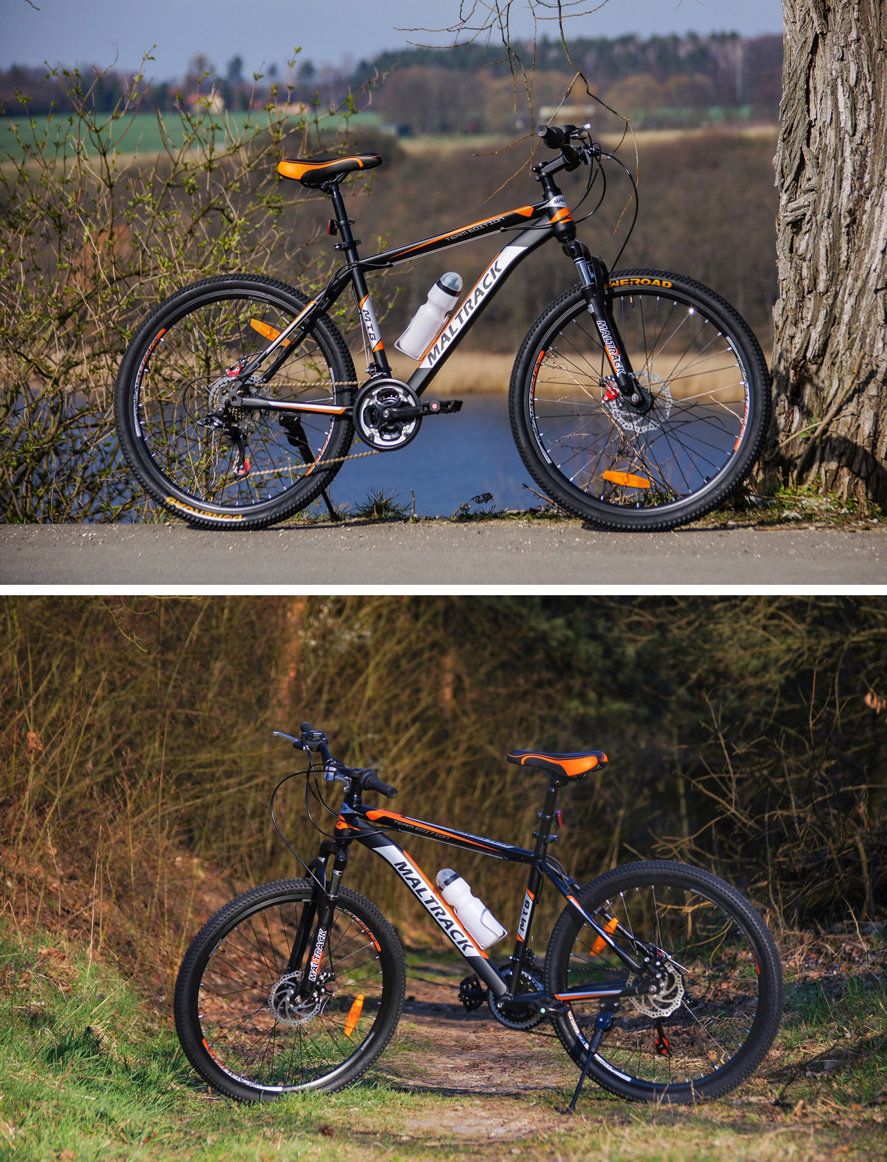 Rowery i akcesoria :: Rowery górskie MTB :: Rower górski MTB MalTrack TEAM  ORANGE 26\