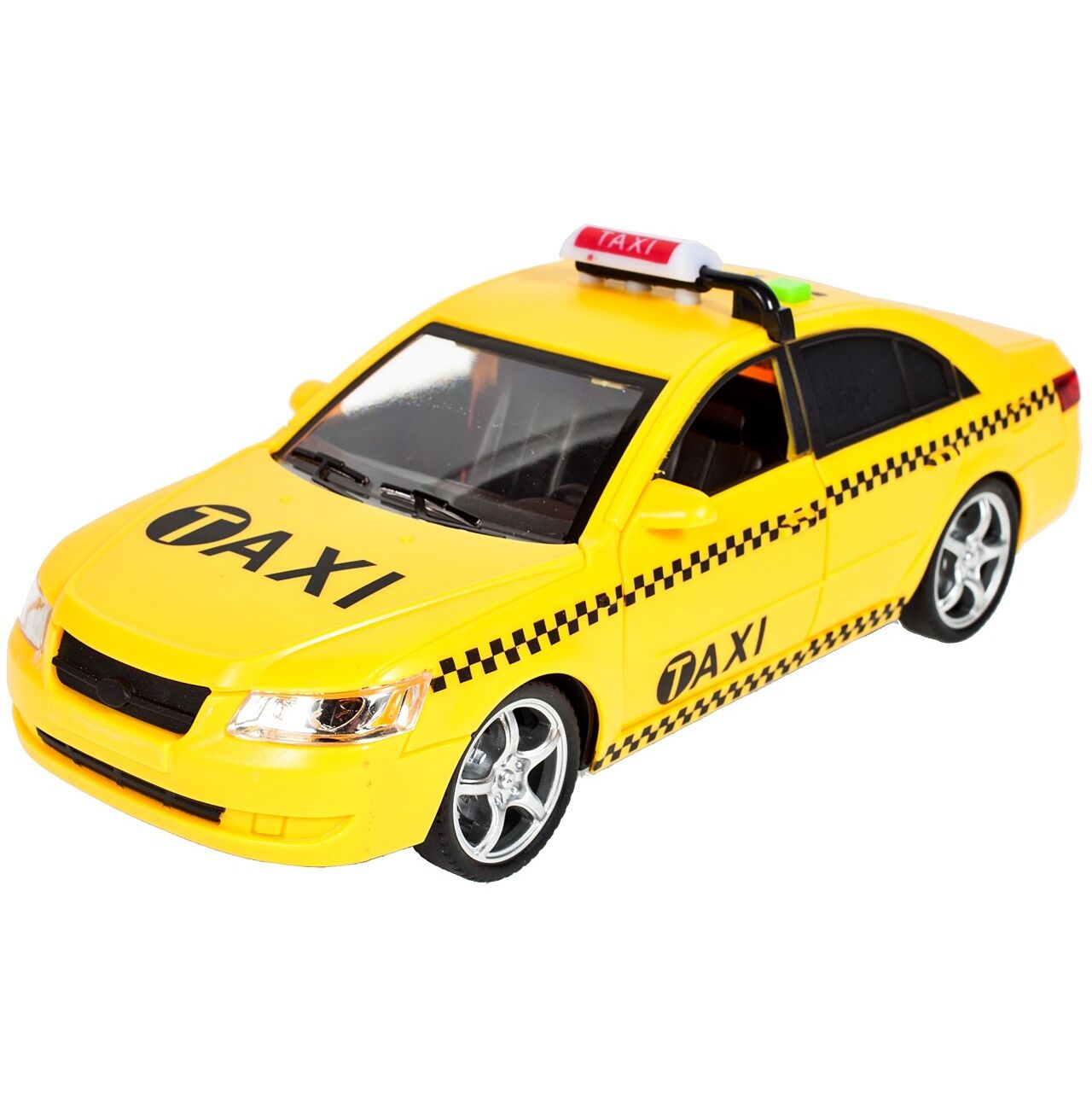 Pojazdy :: Auta :: AUTO Taxi Taksówka Yellow Cab 1:16 Interaktywna